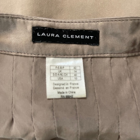 Silk satin top - Picture 2 of 4